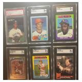 Lot, (6) Collections of Graded Cards