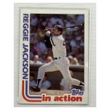 1982 TOPPS HOF REGGIE JACKSON CARD