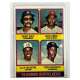 ROOKIE CARD 1976 TOPPS CHET LEMON