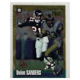 INSERT CARD GOLD ZONE HOF DEION SANDERS
