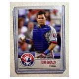 TOM BRADY MONTREAL EXPOS PROMO ROOKIE BASEBALL C