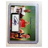 STEPHEN CURRY MAN MYTH LEGEND PRINTED AUTO