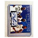 LEBRON JAMES MAN MYTH LEGEND PRINTED AUTO
