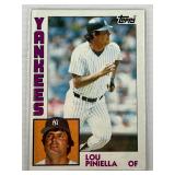 1984 TOPPS LOU PINIELLA CARD