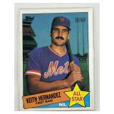1985 TOPPS KEITH HERNANDEZ CARD
