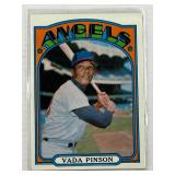 1972 TOPPS VADA PINSON CARD