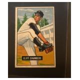 1951 BOWMAN Cliff Chambers (Rare Vintage