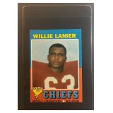 1971 Willie Lanier Topps Kansas City Chiefs