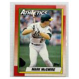 1990 TOPPS MARK MCGWIRE CARD