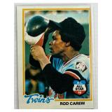 1978 TOPPS HOF ROD CAREW CARD