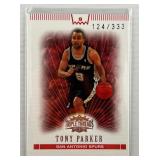 RARE CARD THREADS TONY PARKER #124 OF 33