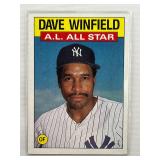 1986 TOPPS HOF DAVE WINFIELD CARD