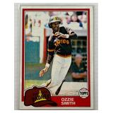 EARLY CARD 1981 TOPPS HOF OZZIE SMITH
