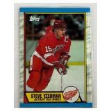 1989 TOPPS HOF STEVE YZERMAN CARD