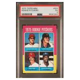 1975 ROOKIE PITCHERS TOPPS PSA 5 1975 ROOKIE PITCHERS TOPPS PSA 5