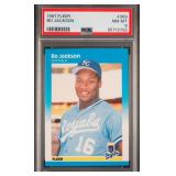 1987 Fleer Bo Jackson Kansas City PSA 8 NM-MT