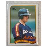 ROOKIE CARD 1989 TOPPS HOF CRAIG