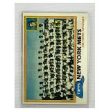 1981 TOPPS NY METS TEAM CARD