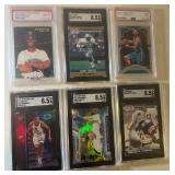 Lot, (6) Collections of Graded Cards