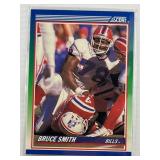 1990 SCORE HOF BRUCE SMITH CARD