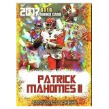 Patrick Mahomes 2017 Rookie Gems Gold ro