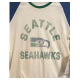 Seattle Seahawks Long-sleeved T-Shirt(Size:L (NEW)