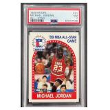1989 Hoops Michael Jordan All-Stars PSA 7