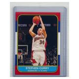 Stephen Curry 1986 Fleer style promo car