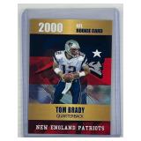 Tom Brady 2000 Rookie Phenoms NFL rookie