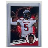 Patrick Mahomes 2014 Hot Shot Prospects
