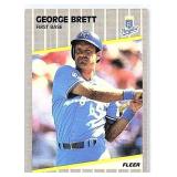 1989 FLEER HOF GEORGE BRETT CARD