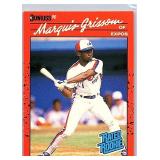 ROOKIE CARD 1990 DONRUSS MARQUIS GRISSOM