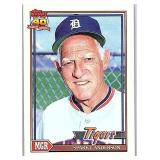 1991 Topps #519 Sparky Anderson MGR