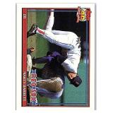 1991 Topps #496 Marty Barrett