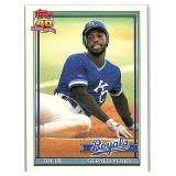 1991 Topps #384 Gerald Perry