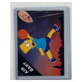 Bart Simpson Air Bart promo card The Sim