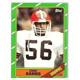 1986 TOPPS CHIP BANKS CARD