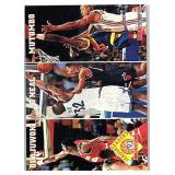 1993-94 Hoops #290 Olajuwon / ShaqO