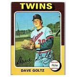 1975 Topps #419 DAVE GOLTZ