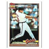 1991 Topps Chris Hoiles #42