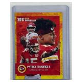 Patrick Mahomes 2017 Rookie Gems NFL roo