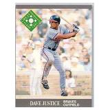 ROOKIE CARD 1991 FLEER ULTRA DAVID JUSTI