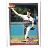 1991 Topps #357 Jack Savage