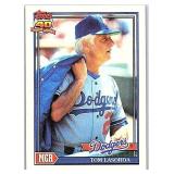 1991 Topps #789 Tom Lasorda MGR