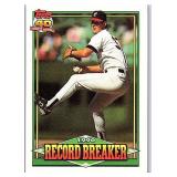 1991 Topps- Record Breaker #8 Bobby Th