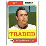 1974 Topps Traded EDDIE WATT #534T