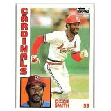 1984 TOPPS HOF OZZIE SMITH CARD
