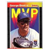 1989 DONRUSS HOF GEORGE BRETT MVP CARD