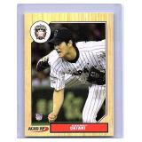 Shohei Ohtani 1987 Topps style baseball