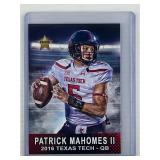 Patrick Mahomes 2016 Texas Tech rookie p